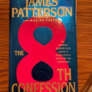 James Patterson 'The 8th Confession' Hardcover Book
